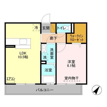 カーサブリリオの物件間取画像